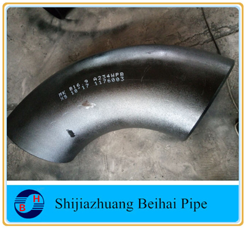 Steel Elbow CS Ss as Butting Weld 90 Lr Pipe Fitting