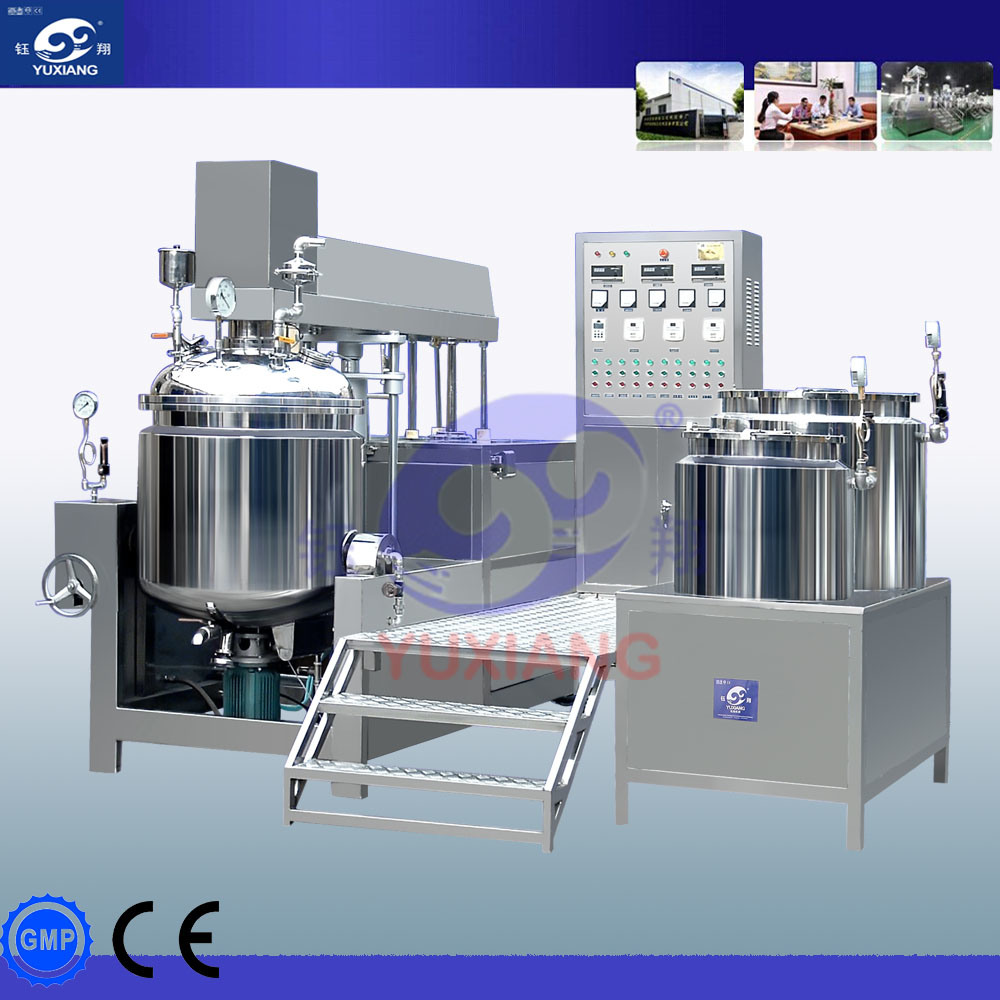 RHJ-A 500L Bottom Homogenizer Type Vacuum Emulsifying Machine