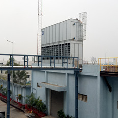 Combined flow cooling tower in India.jpg