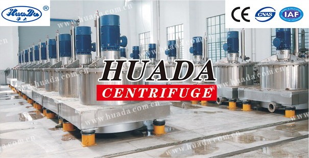 Paut Bottom Discharge Scraper Minerals Processing Centrifuges