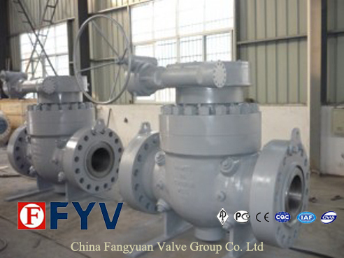 API 6D Forged/Cast Steel Top Entry Trunnion Ball Valve