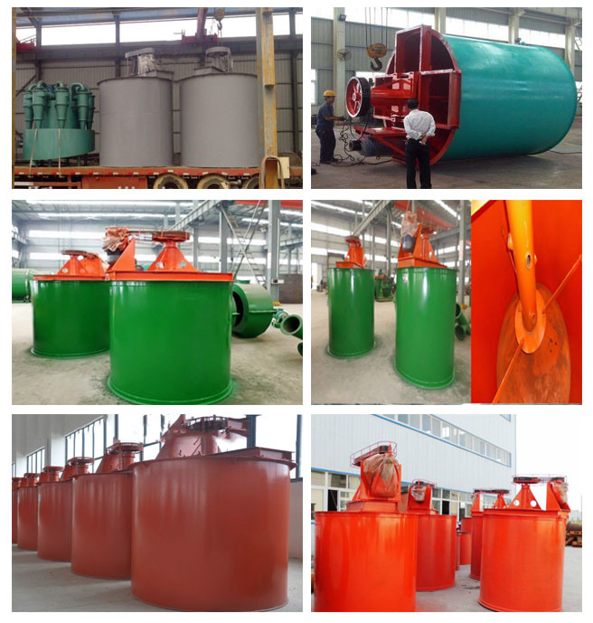 High Concentration Mineral Mixing Leaching Tank Agitator for Gold