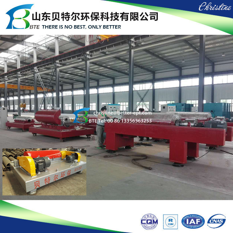 Horizontal Screw Centrifugal Decanter Machine for Sludge Dewatering