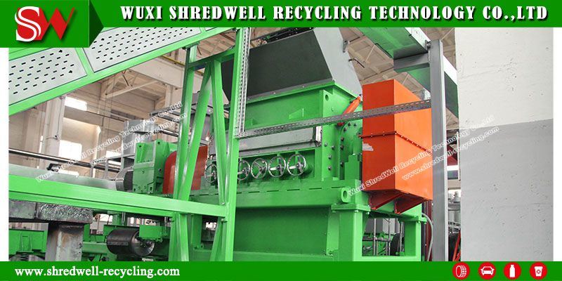 Steel Removing Rasper for Used Tyre Recycling (RR315)