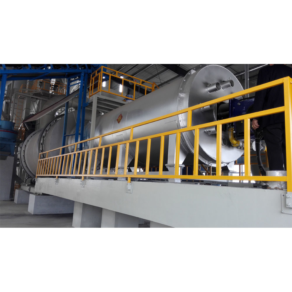 Full Automatic 50tph Rotary Drum Type Slag Dryer