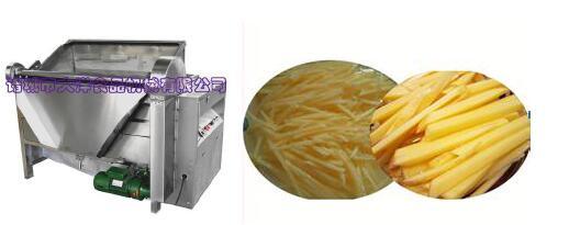 100kg/H French Fries Semi Automatic Potato Chips Plant for Sale