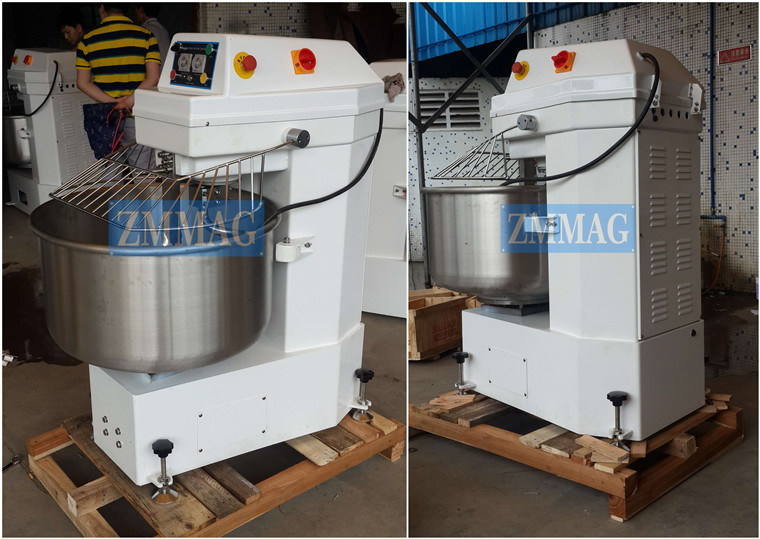 Zhengmai Series Stainless Steel 25kg Spiral Mixer (ZMH-25)