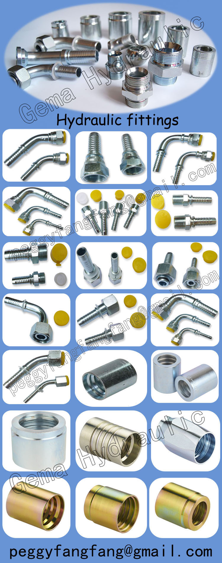 Ss Stainless Steel 22611 Female Hose Fitting Crimping Fitting Bsp Thread Hydraulic Rubber Pipe Fitting Pipe Ferrule Fittings