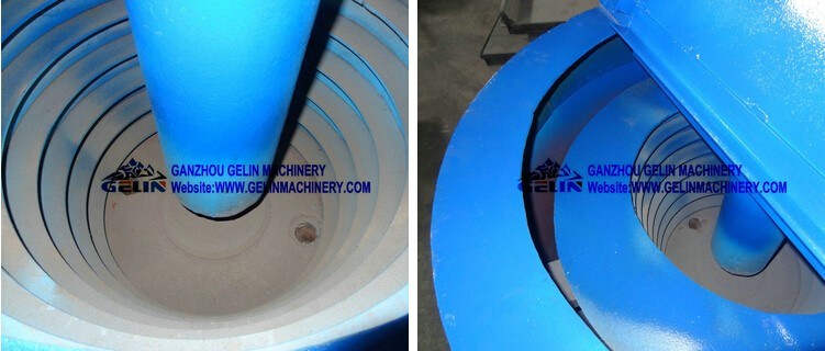 99% Recovery Ratio Centrifugal Separator for Gold Washing and Separating