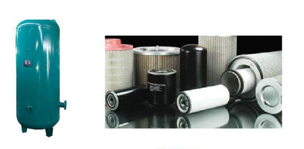 Twin Rotary Screw Air Compressor Filter