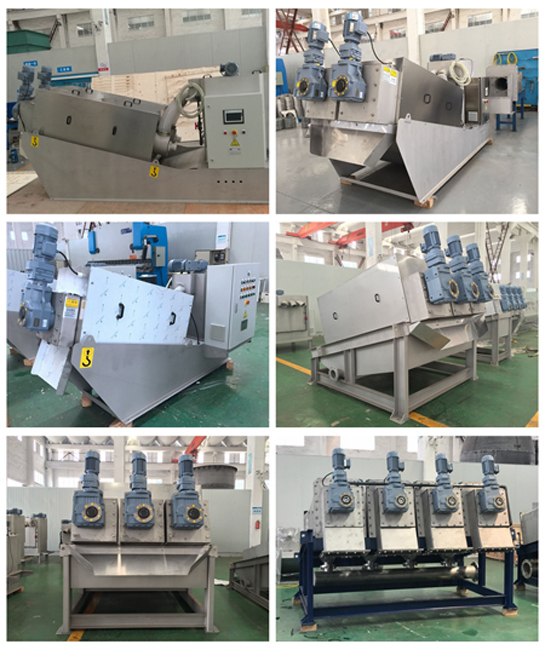 Belt Filter Press Dewatering Machine for Wastewater Treatment