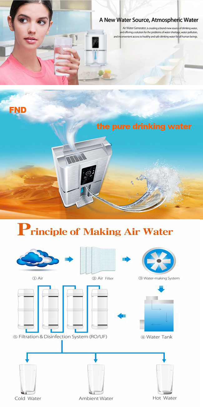 Water From Air Machine RO Filtration System Drinking Water