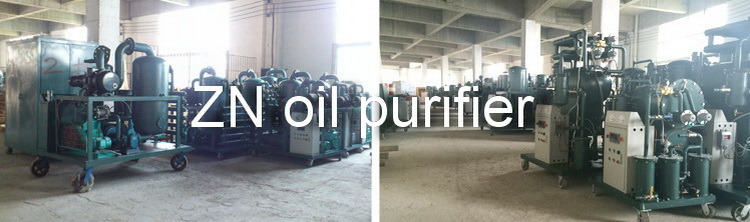 High Efficient Double Stage Vacuum Insulating Oil Purification System for Sale